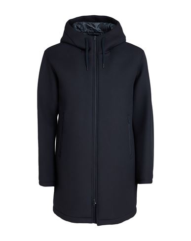 Man Coat Navy Size 42 Viscose