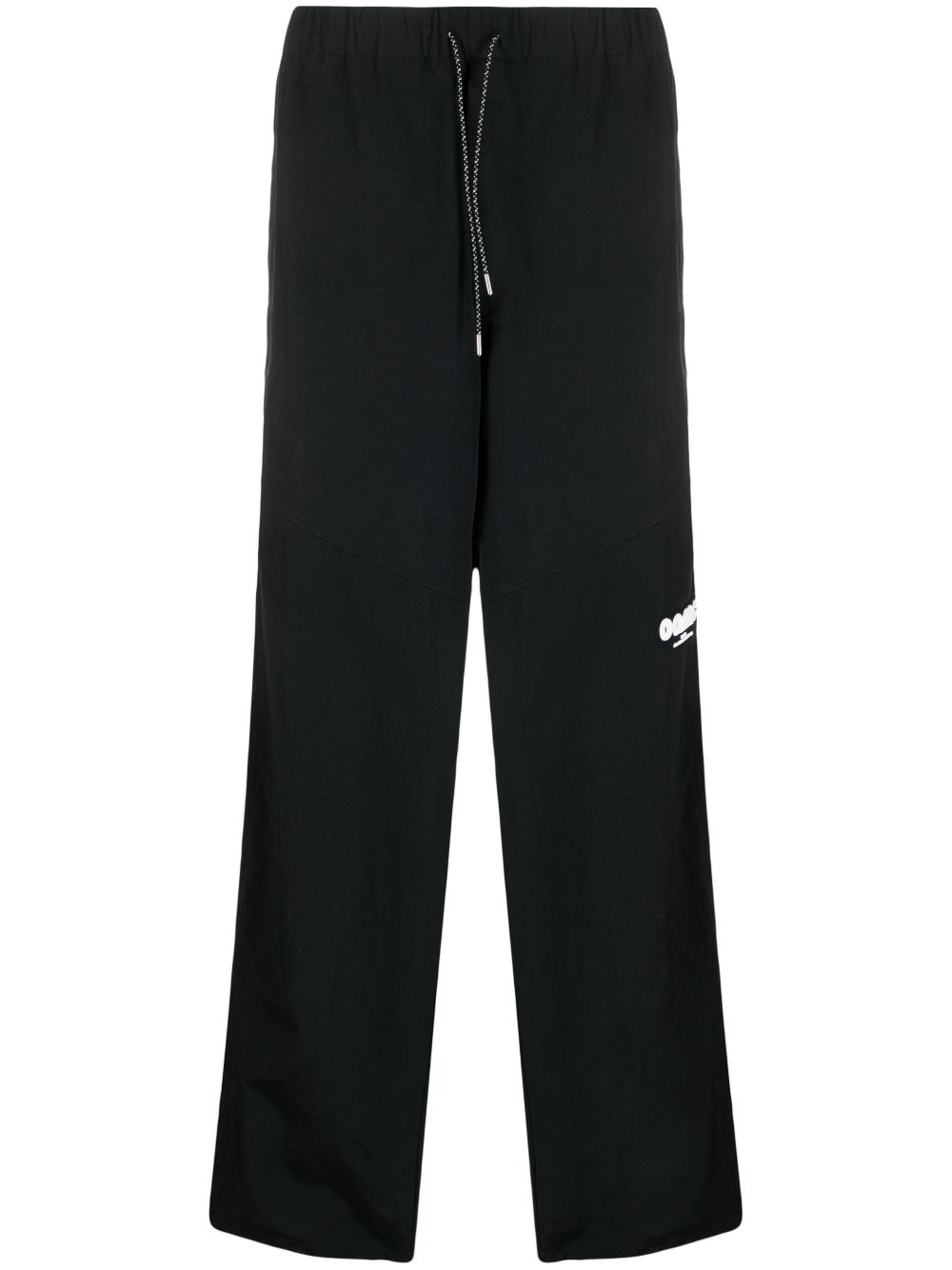 Logo-patch track pants - Black