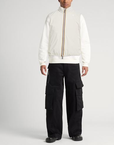 Man Vest Light grey Size S Polyester, Polyurethane