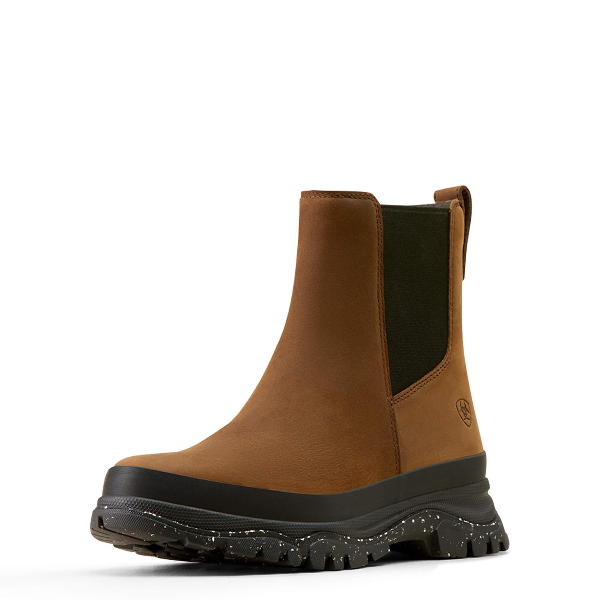 Women's Moresby Waterproof Chelsea Boots in Oily Distressed Brown, B Medium Width