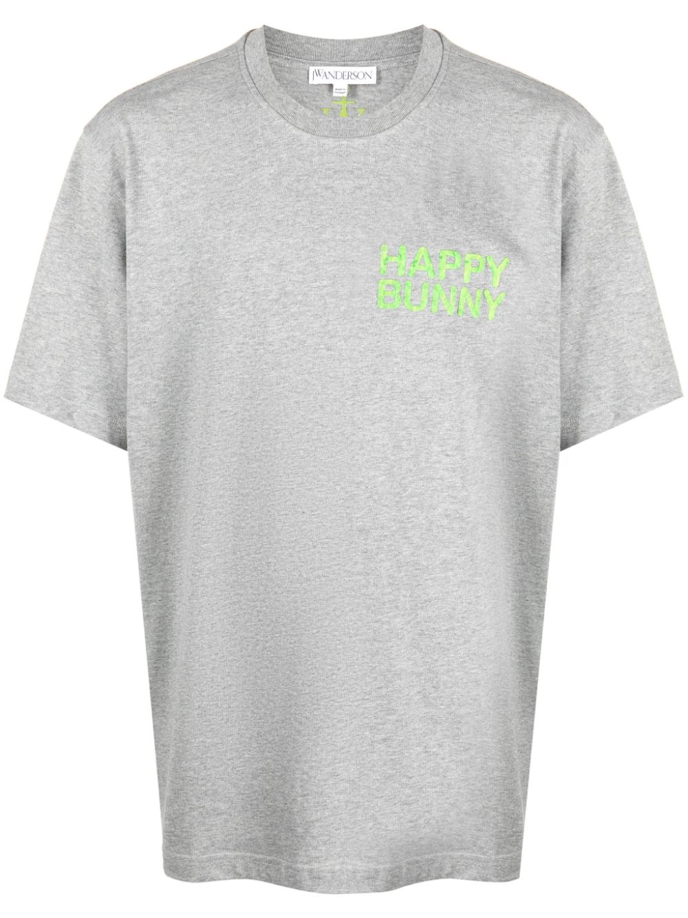Graphic-print organic cotton T-shirt - Grey