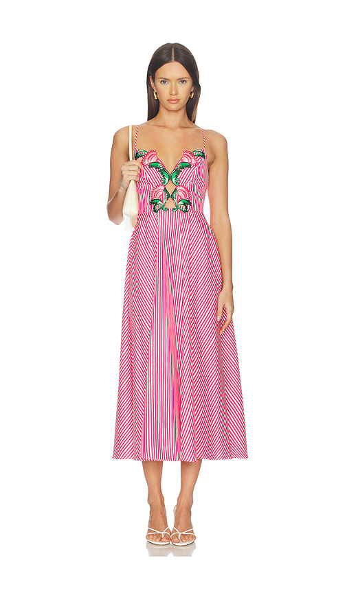 SALONI Jana-b Dress in Pink. 12. Also