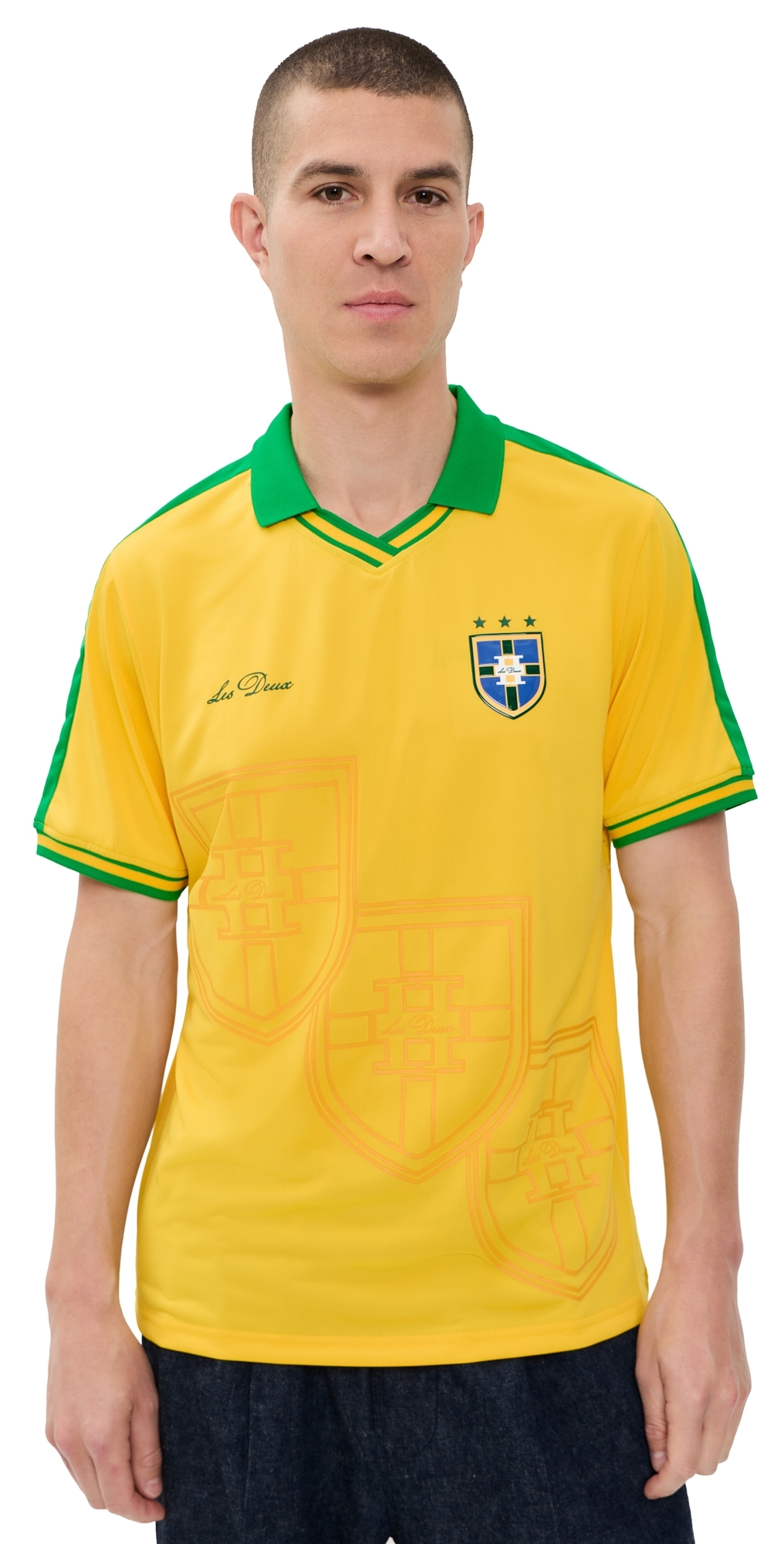 Brazil Football Jersey Lemon Yellow
