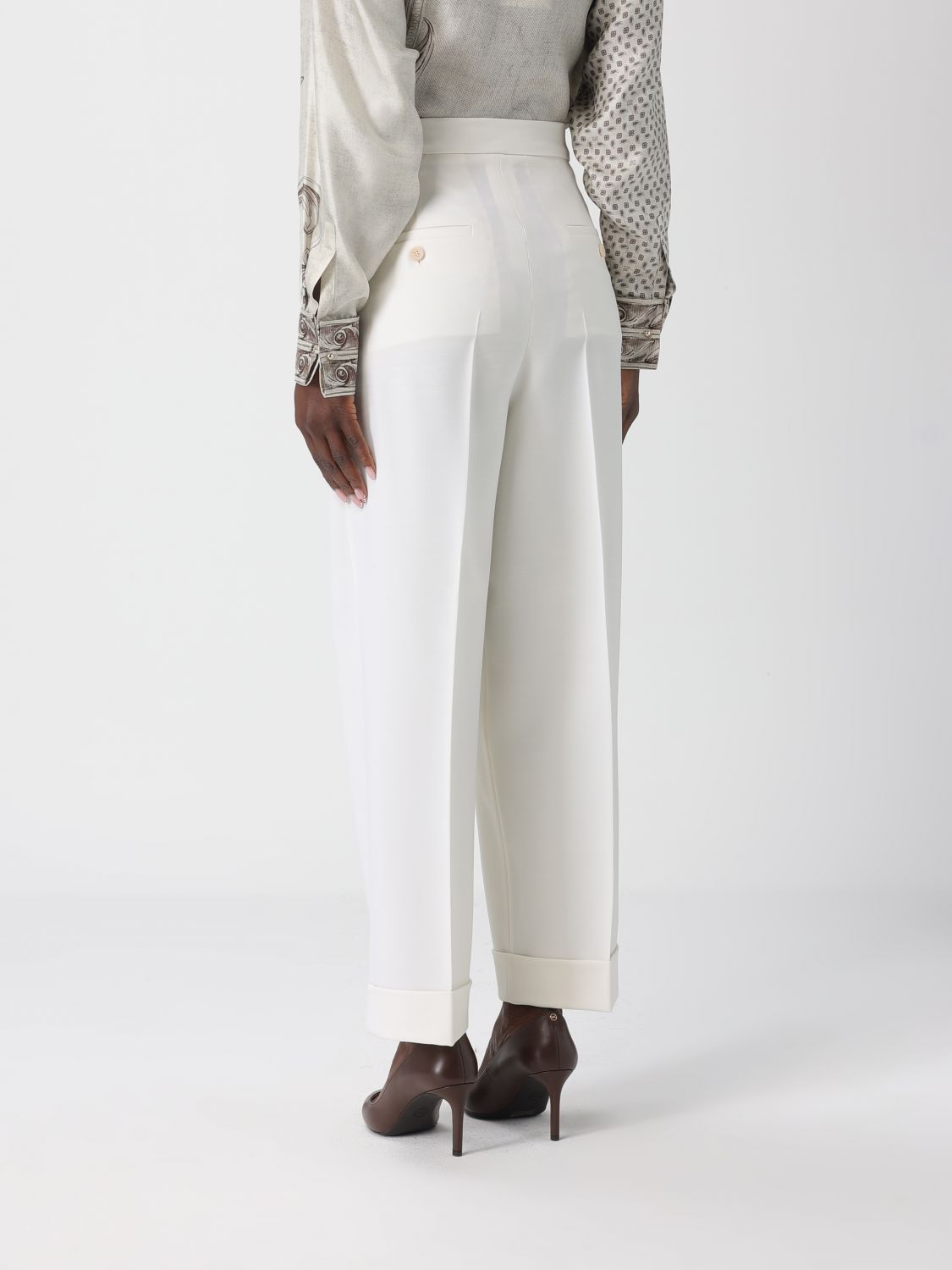 Pants Woman color White