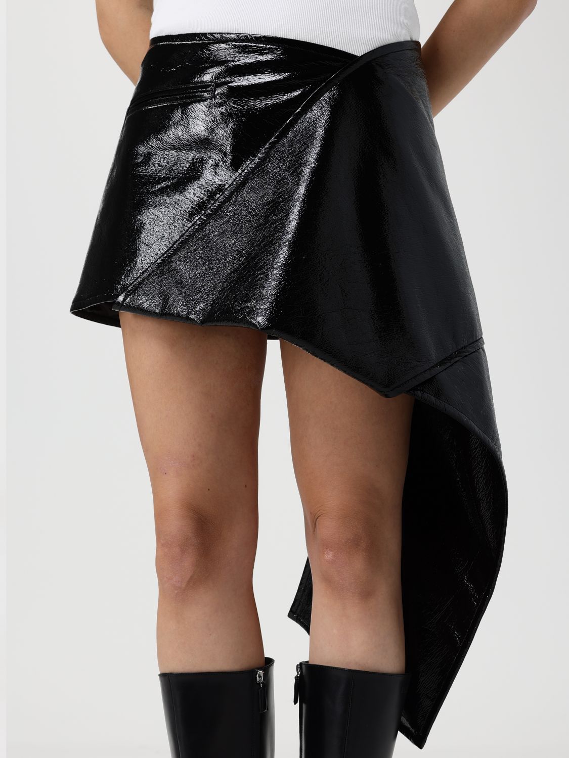 Skirt COURRÈGES Woman color Black