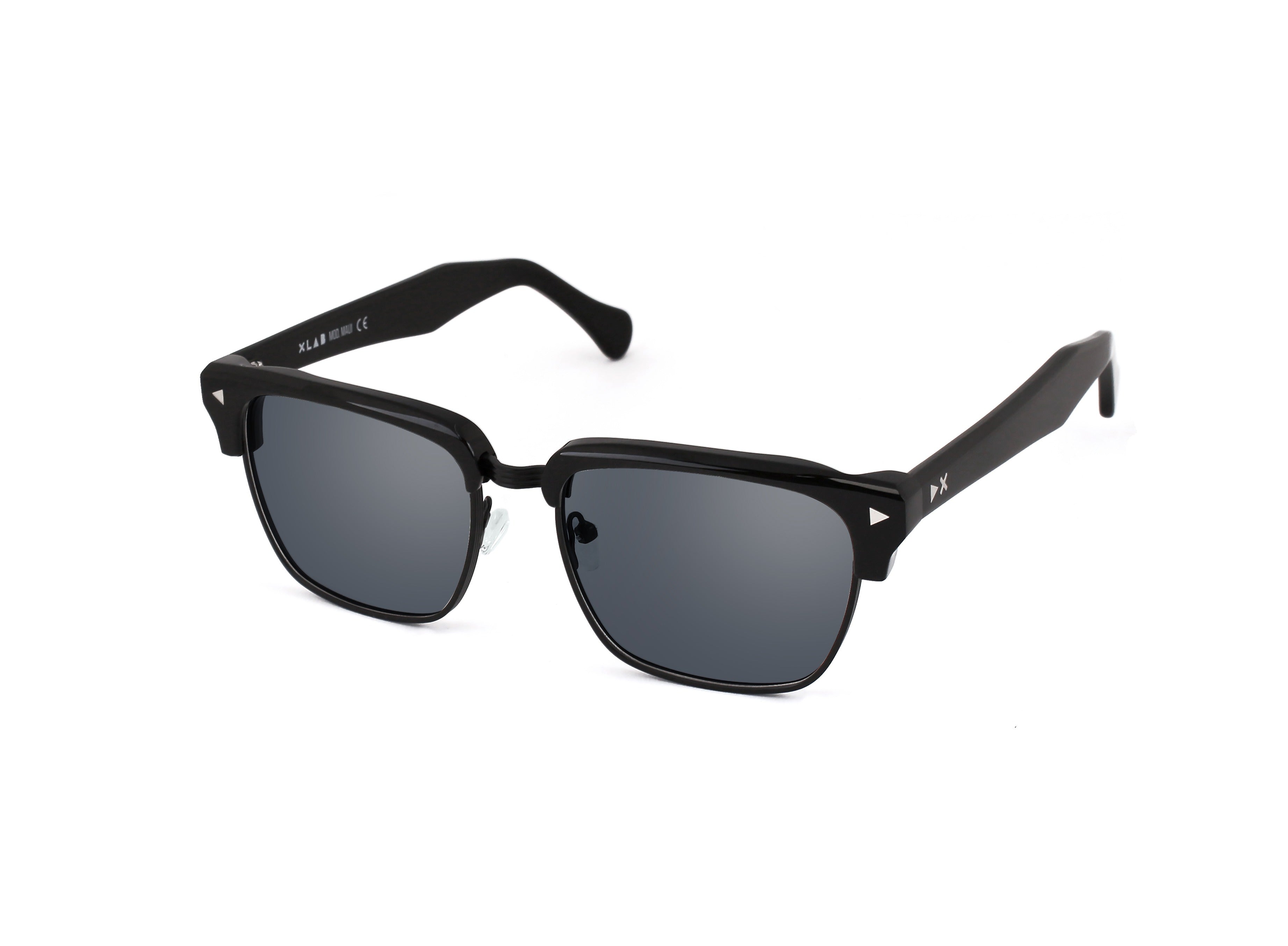 XLAB Unisex Maui Optical frames Cello-metal Black Squared Demo