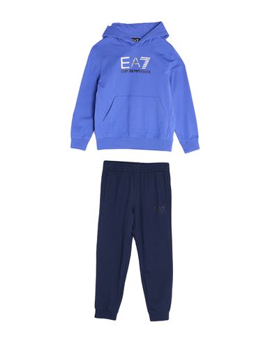 Kid Boy Tracksuit Blue Size 12 Cotton, Elastane