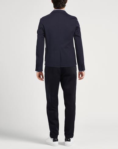Man Blazer Midnight blue Size 38 Viscose, Polyamide, Elastane
