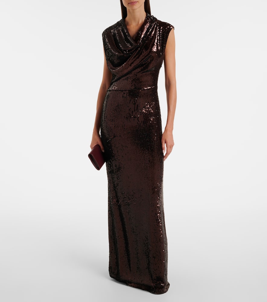 Azalea sequined gown