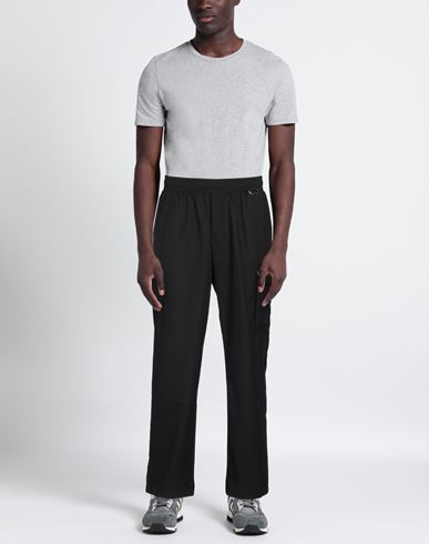 Family First Milano Man Pants Black Size M Polyester, Viscose, Wool, Elastane