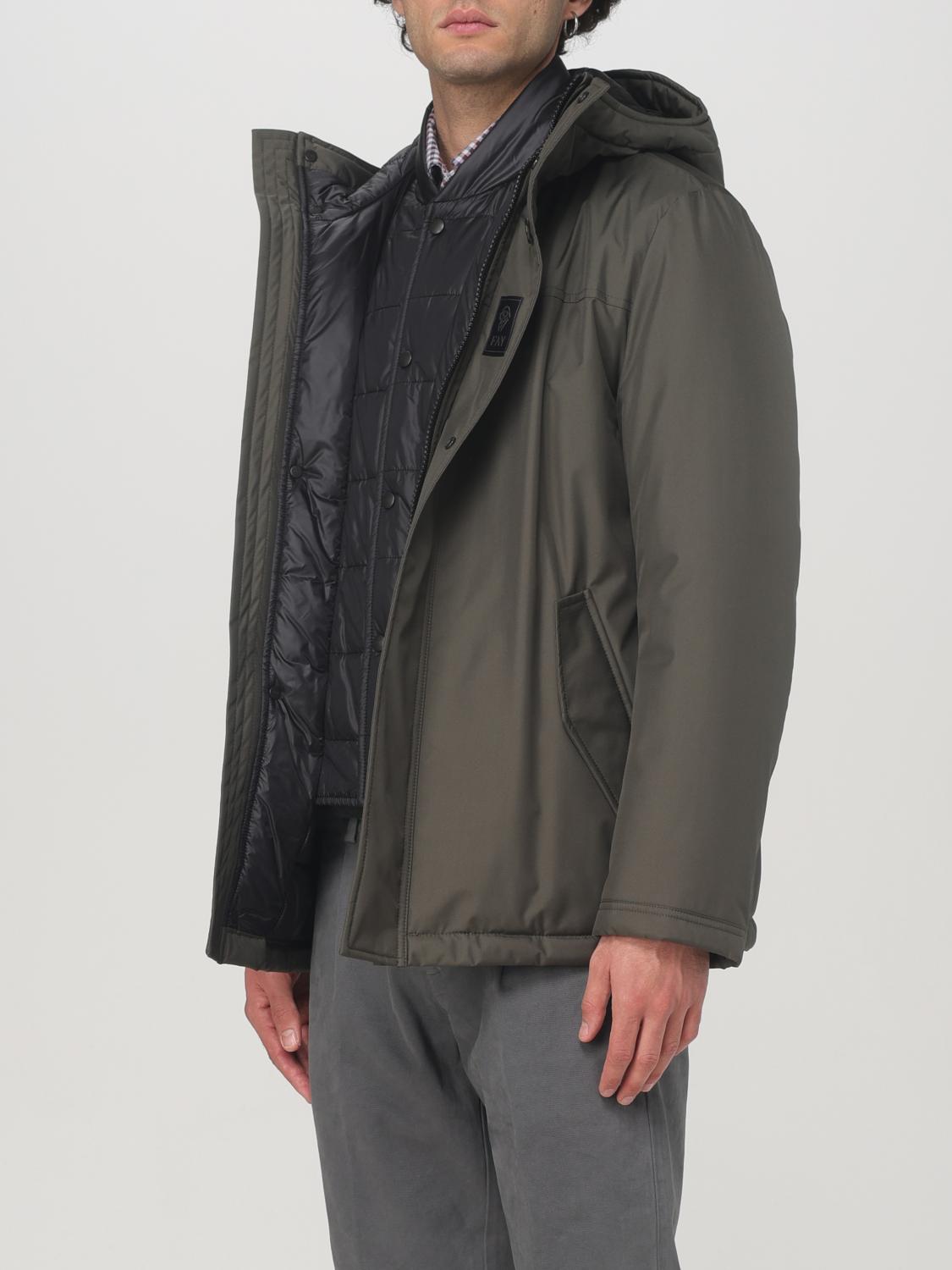 Jacket Men color Green