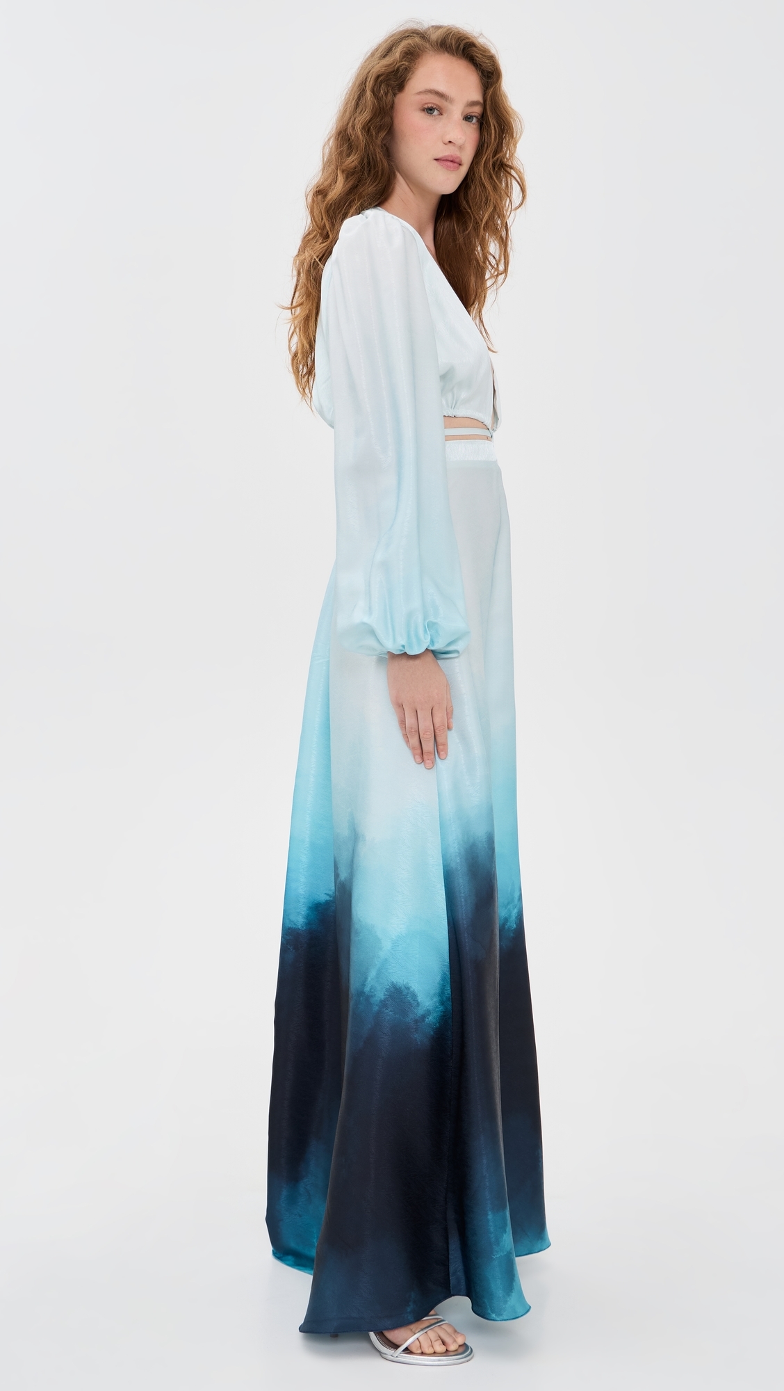 Amal Dress Skye Blu