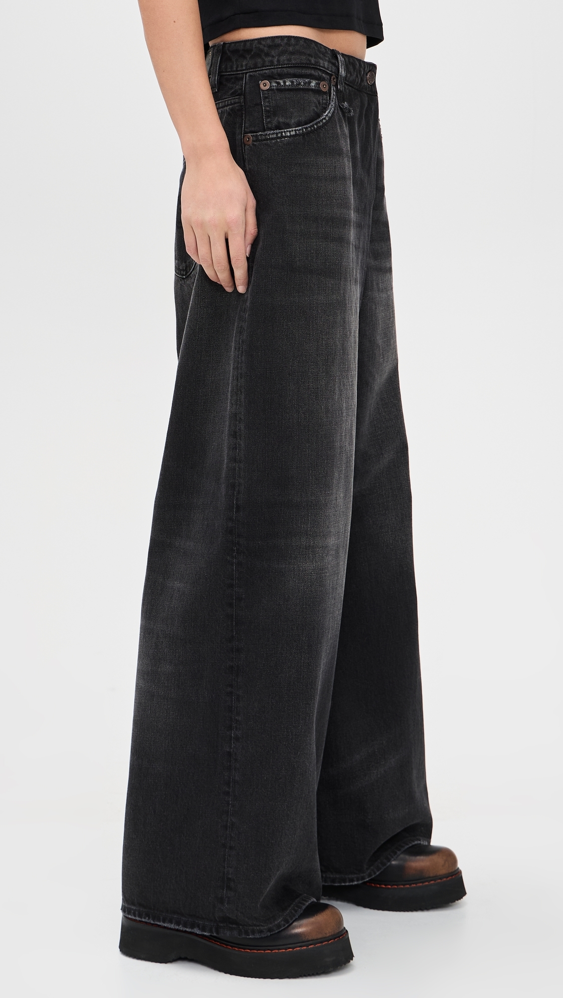 Nico Wrap Jeans Essex Black