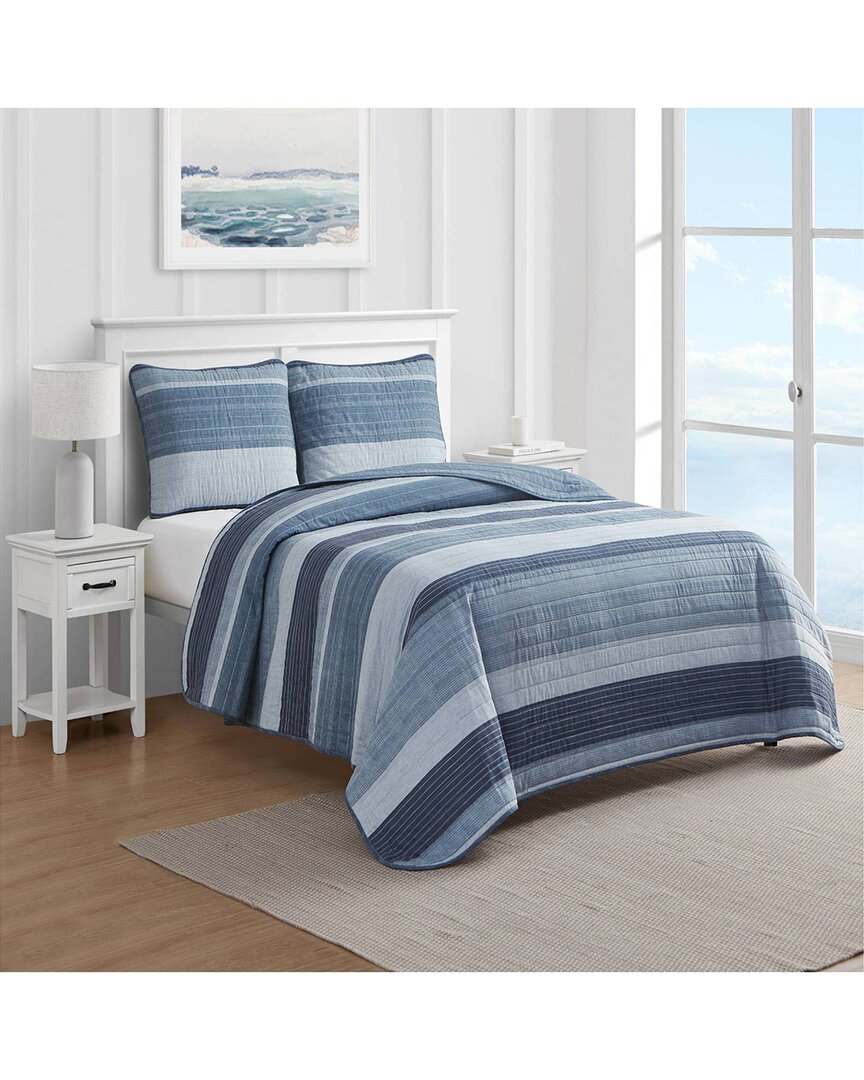 Ridgeport 100% Cotton Reversible Quilt Set