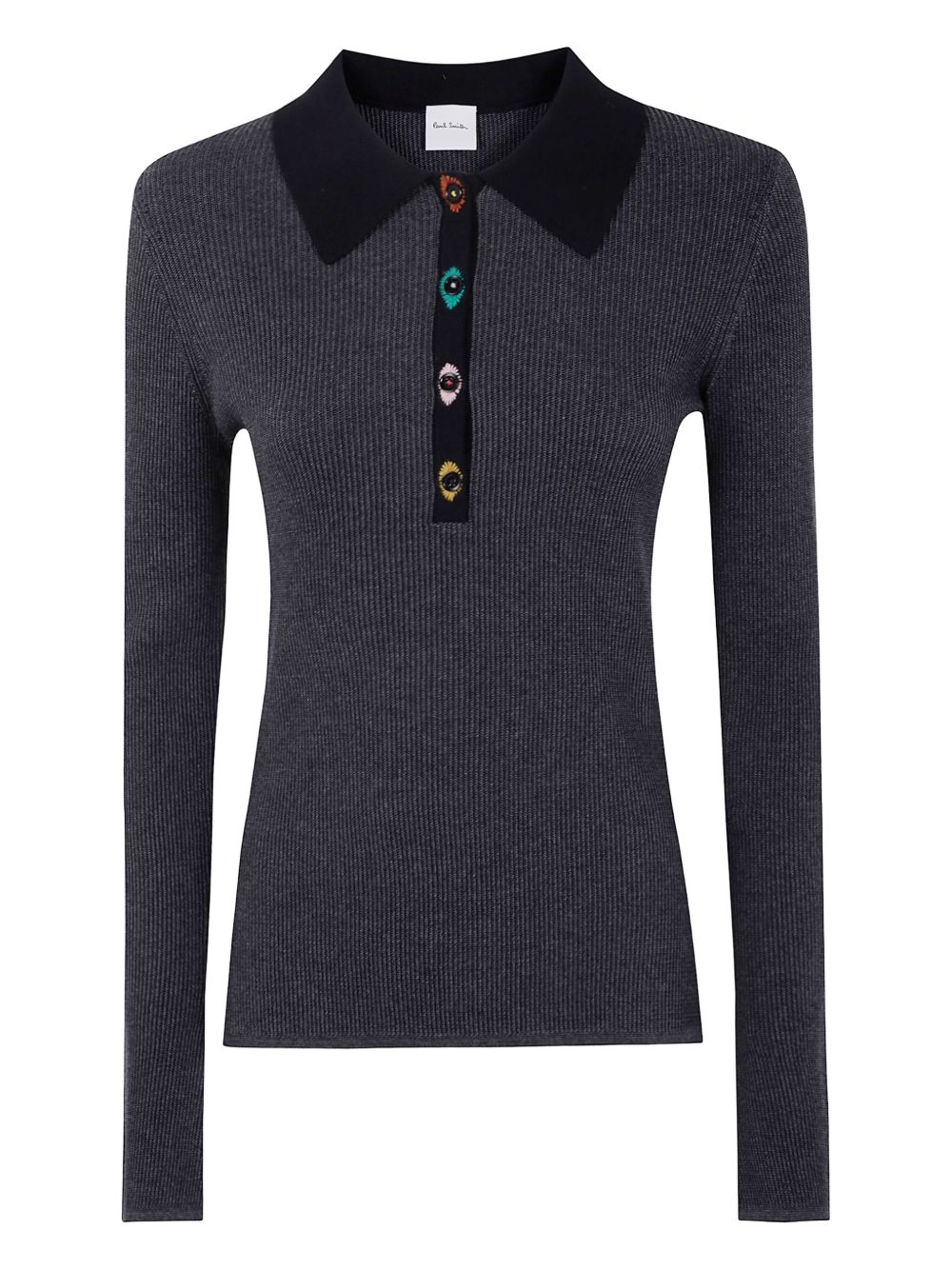 Ribbed sweater - Black