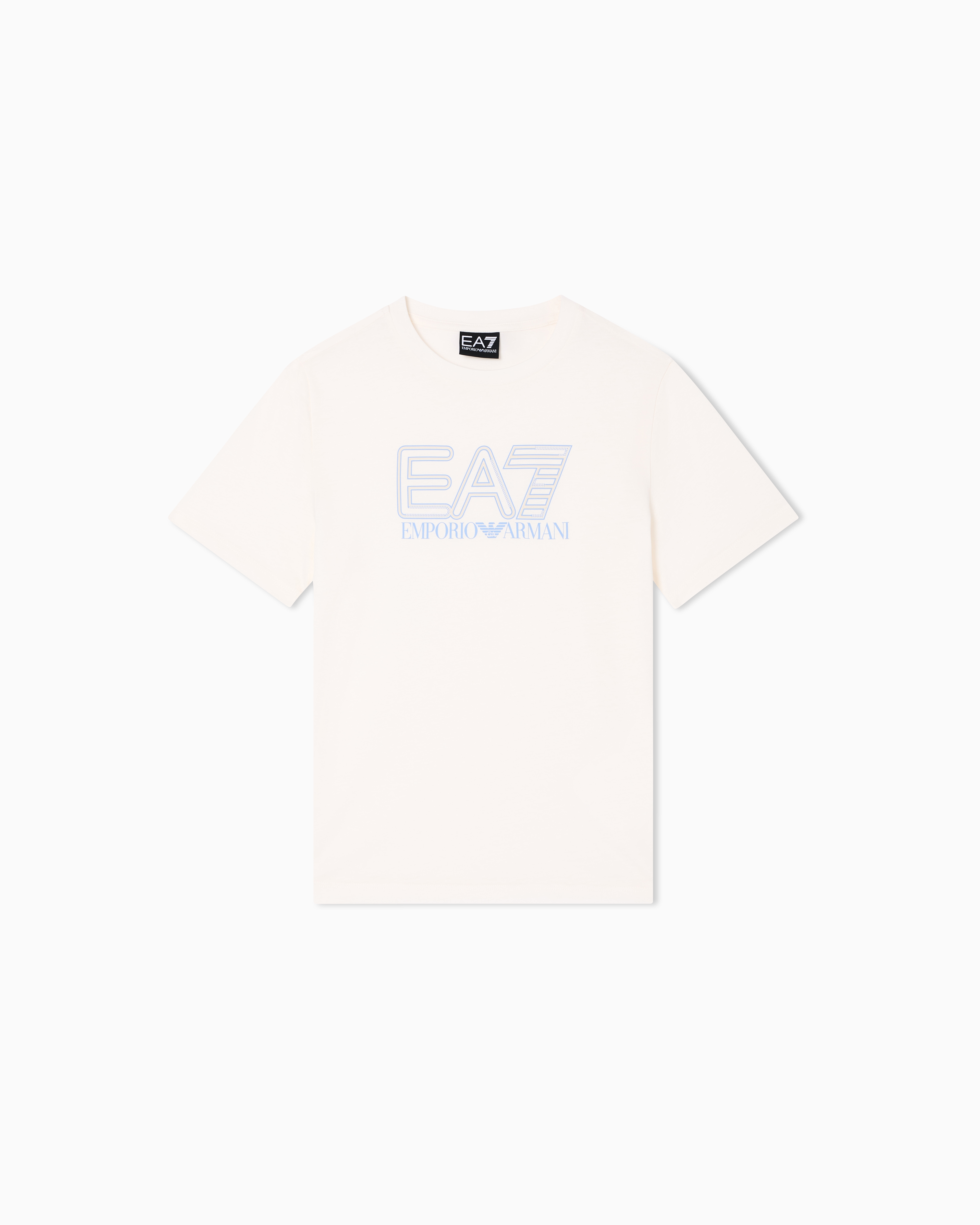 Visibility cotton jersey T-shirt with logo