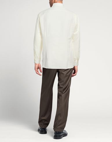 Man Shirt Ivory Size 15 ½ Cotton, Cashmere