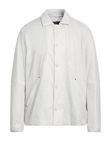 Man Jacket Light grey Size 40 Polyamide