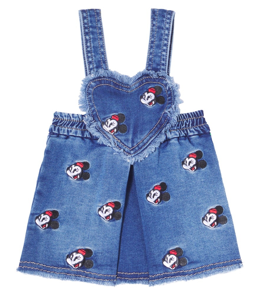 X Disney Baby embroidered denim skirt
