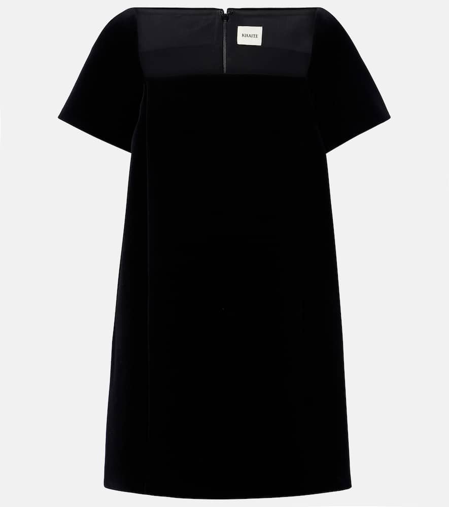 Benji velvet minidress