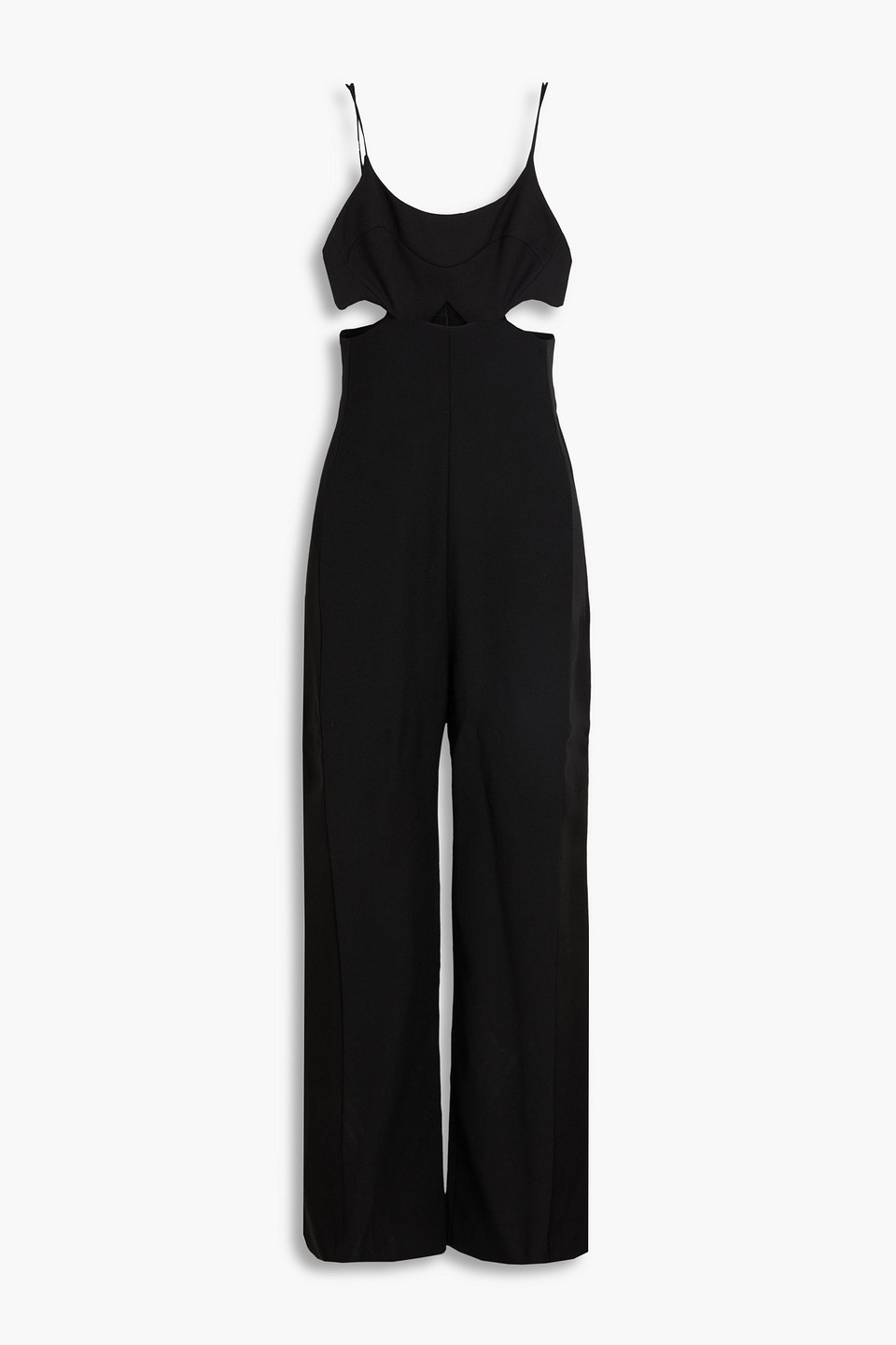 Cutout grain de poudre jumpsuit - Black - UK 12