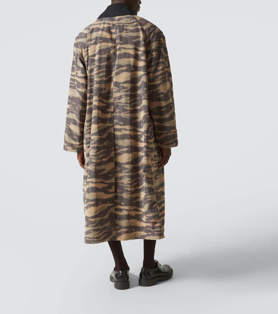 Camouflage car coat