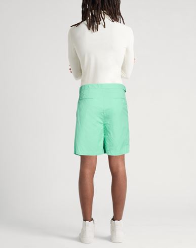 Man Shorts & Bermuda Shorts Light green Size 4 Cotton, Hemp