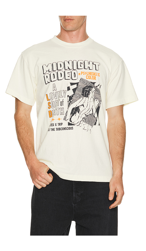 Midnight Rodeo American Exxtasy Tee in Cream. XXL/2X also in S, XL/1X