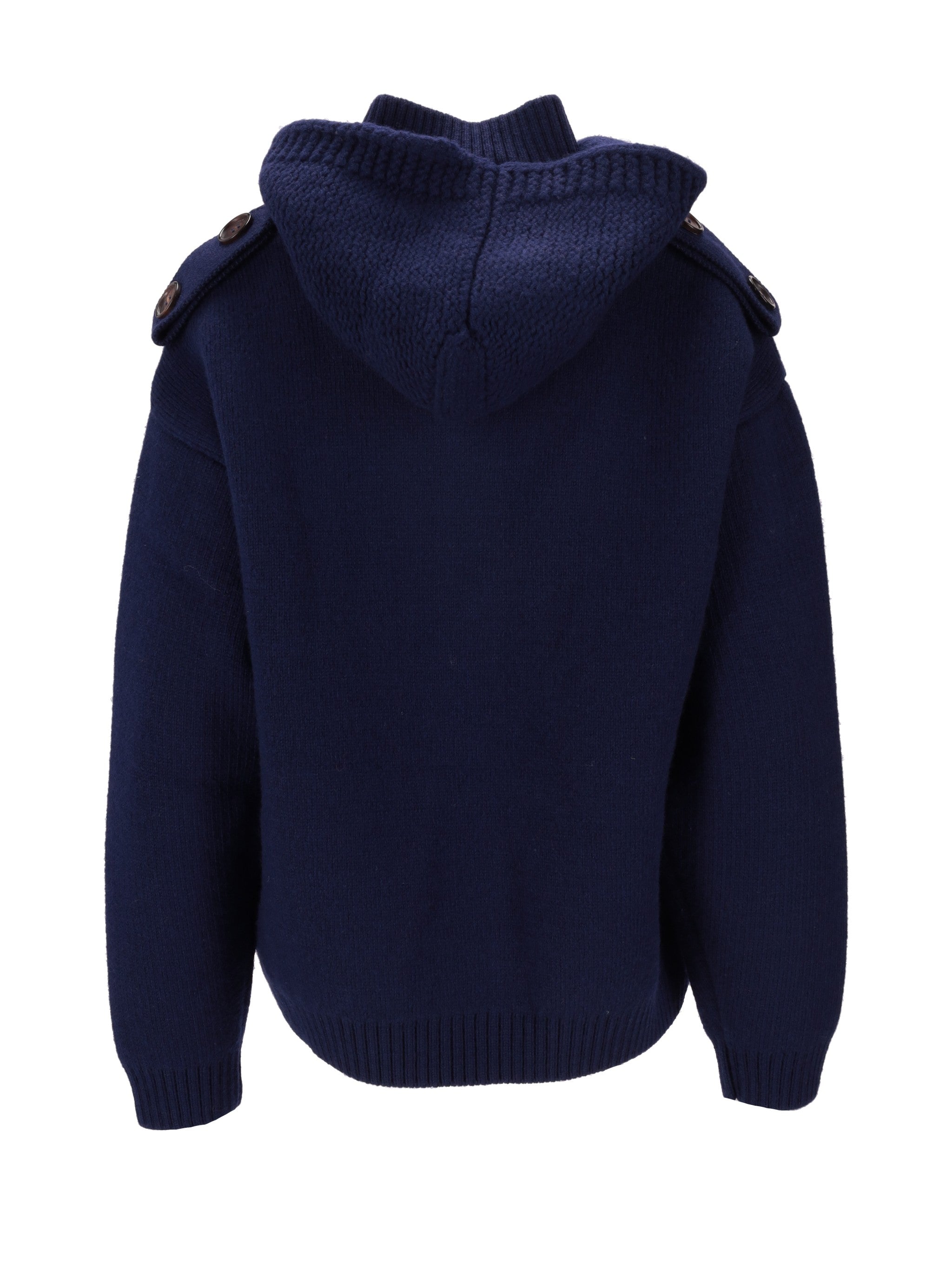 Shushu Tong Doppelkragen-Strickjacke mit Reißverschlu