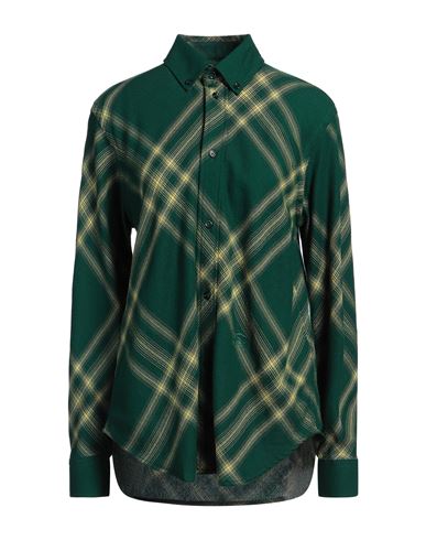 Woman Shirt Green Size 0 Wool