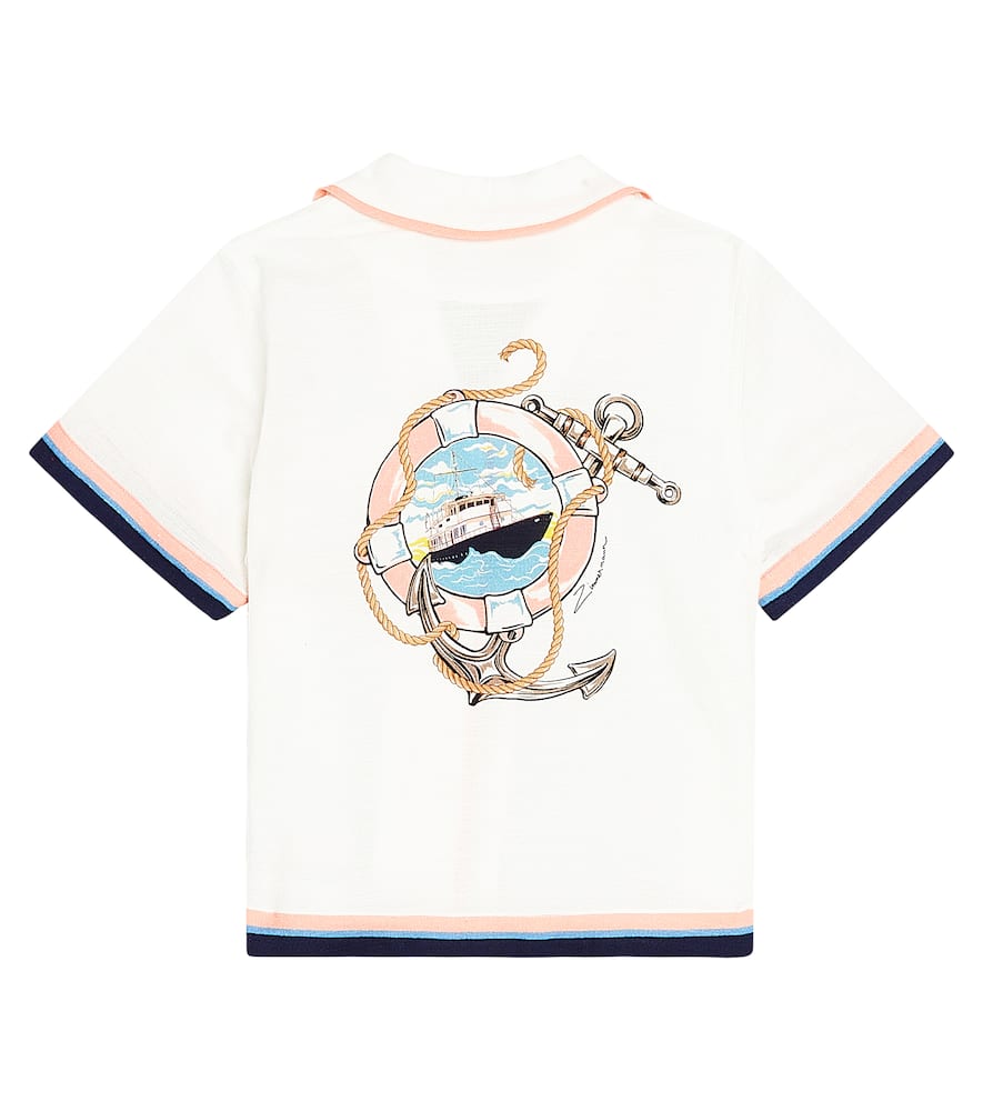 Zimmermann Kids Alight cotton shirt