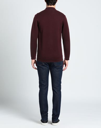 Man Cardigan Burgundy