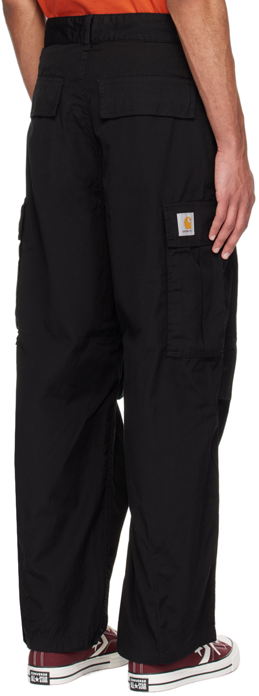 Carhartt Work In Progress Black Cole Cargo Pants