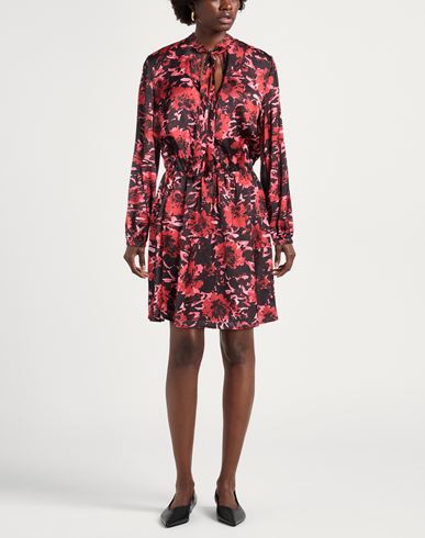 Woman Mini dress Red Size 4 Polyester