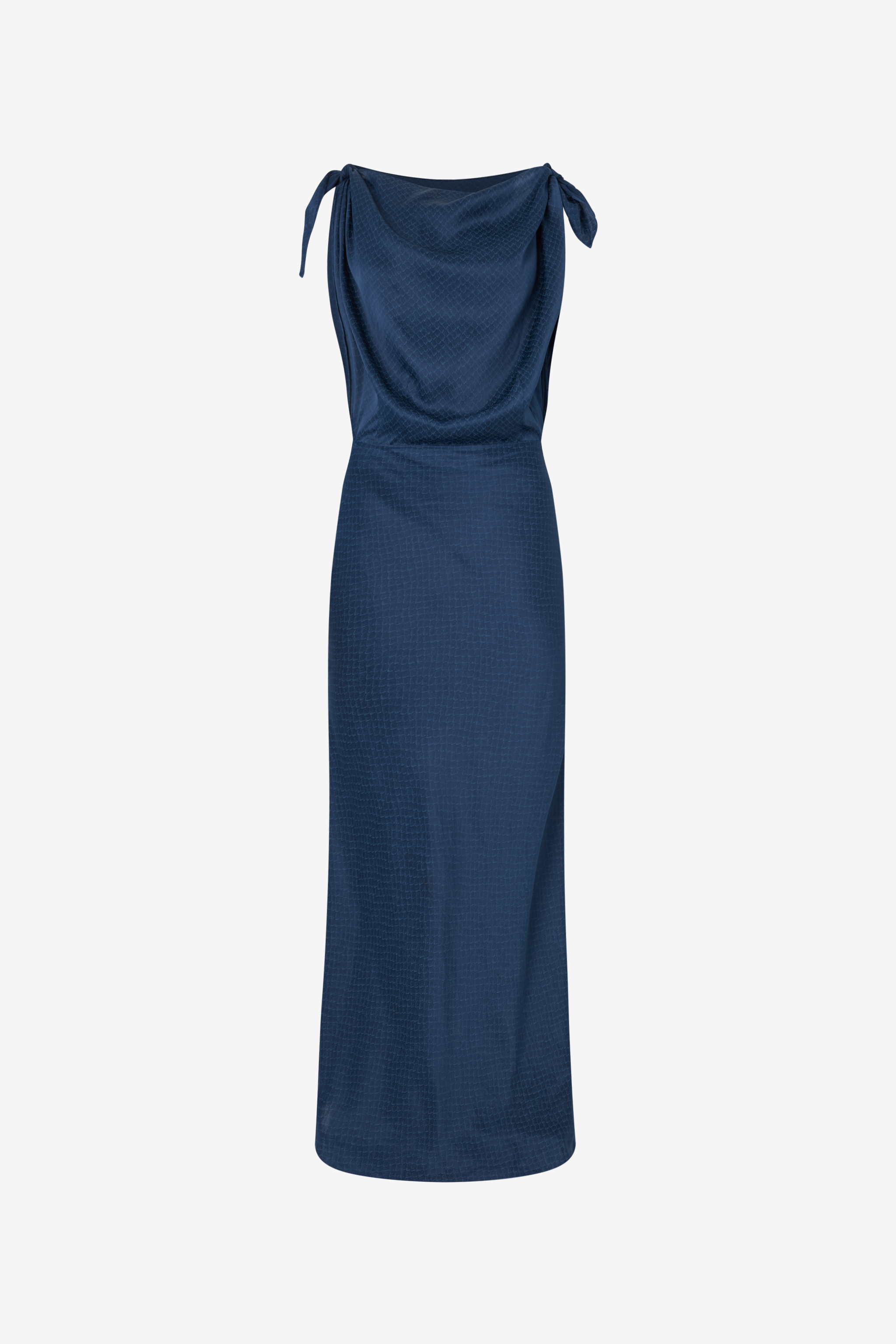 Long Dress With Snake Print