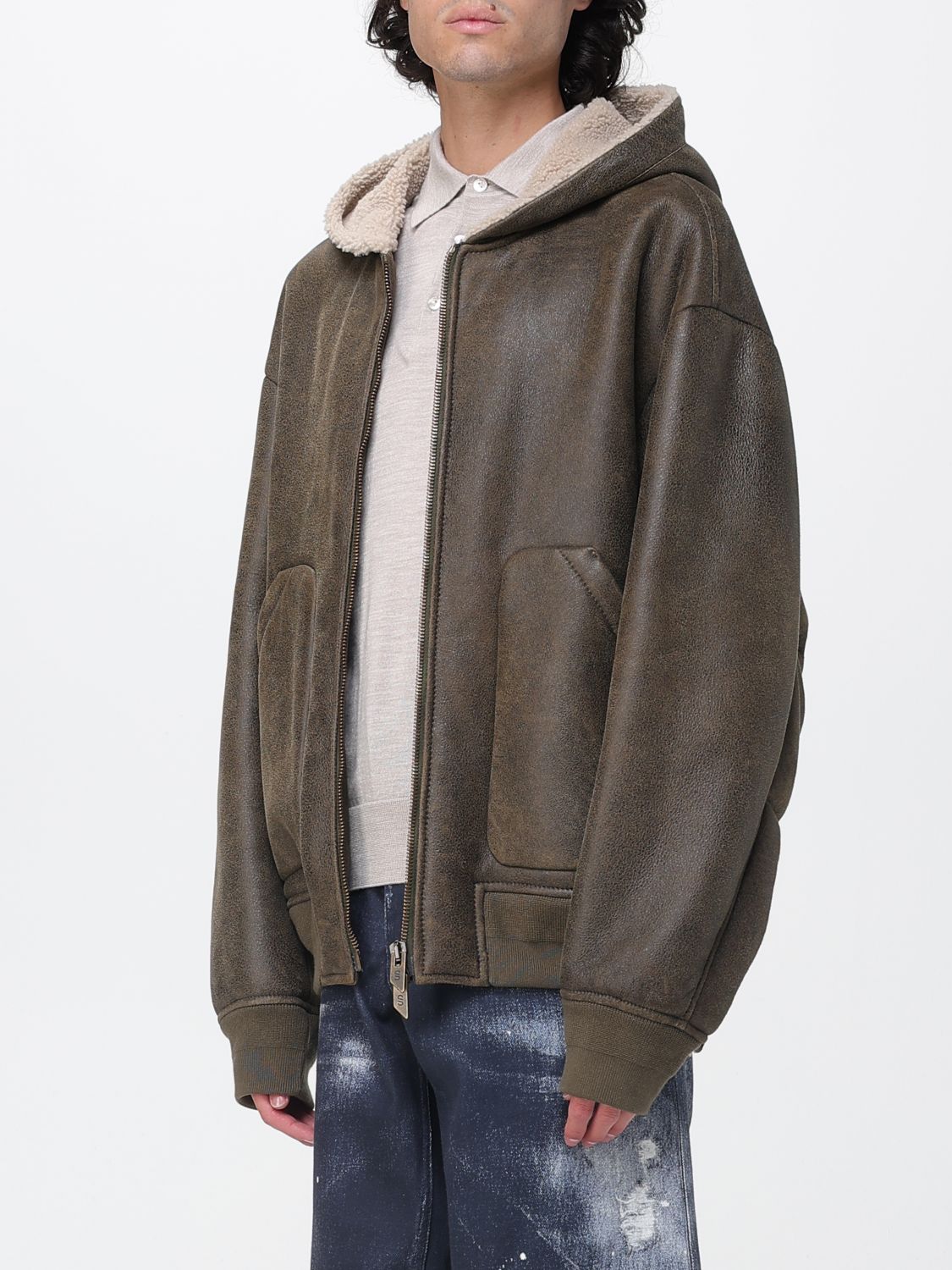 Jacket Men color Military