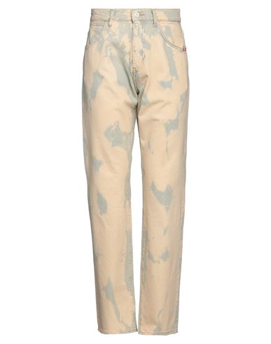 Man Jeans Beige Size 36 Cotton