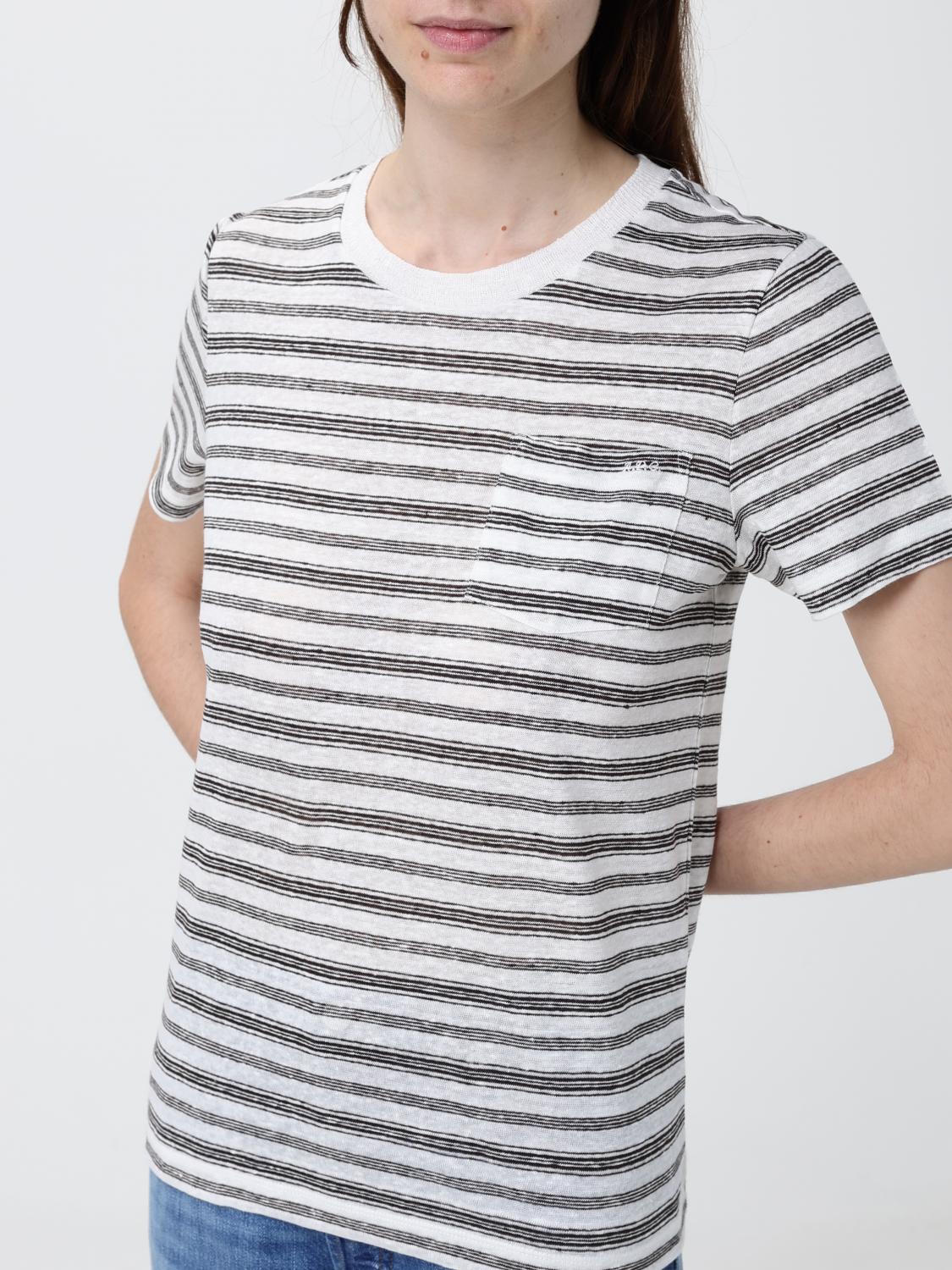 T-Shirt A. P.C. Woman color Brown