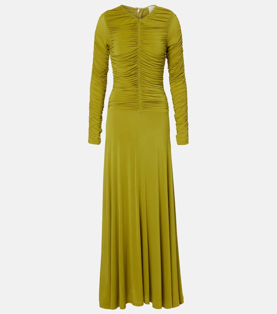 Eira gathered maxi dress