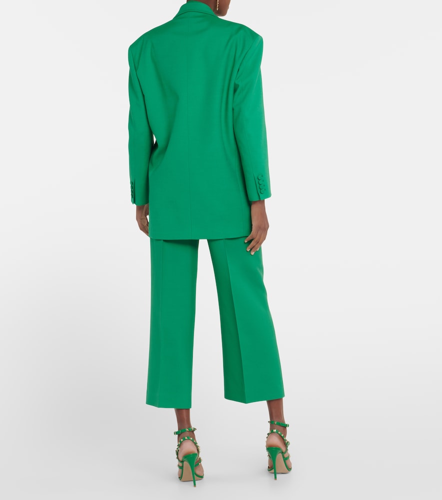 Crêpe Couture double-breasted blazer