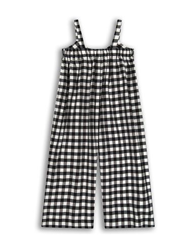Kid Girl Jumpsuit Black Size 12 Cotton, Polyester