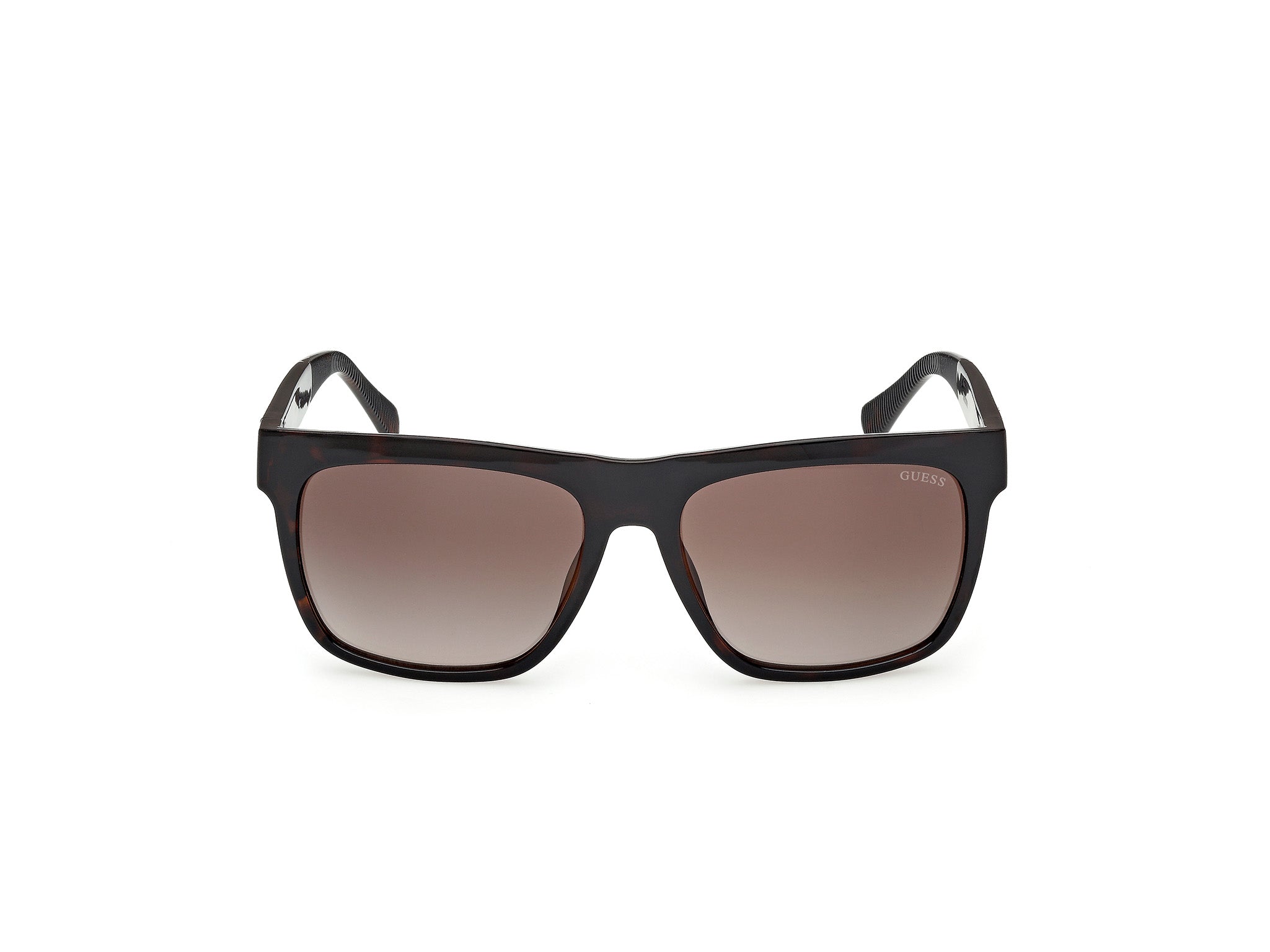 Guess Hombre Guess GU00222 52F Gafas de sol Inyectado la Habana Marrón Cuadrada Norma