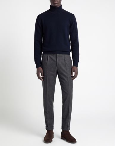 Man Turtleneck Midnight blue Size 46 Virgin Wool