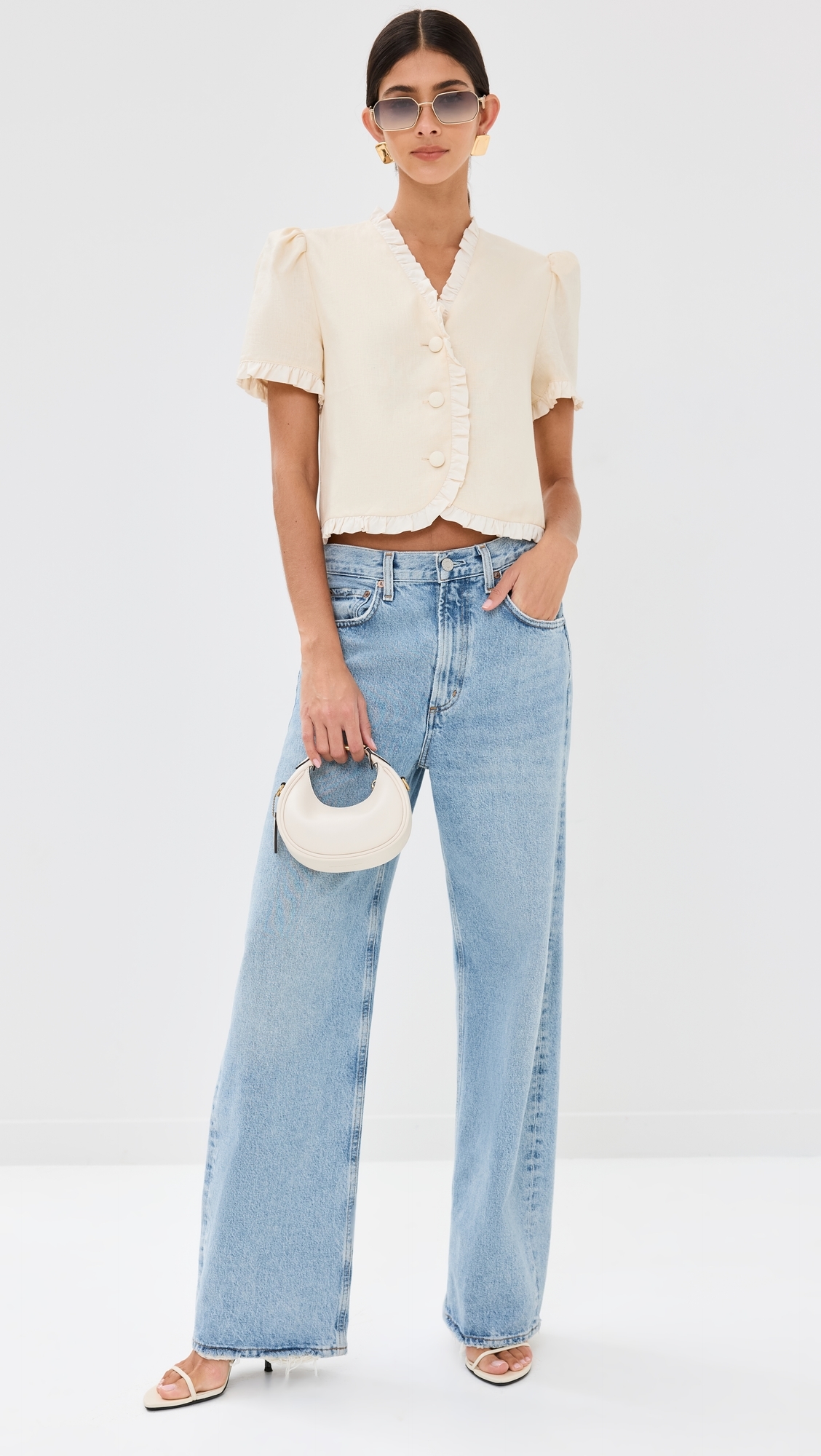 Bess Linen Top