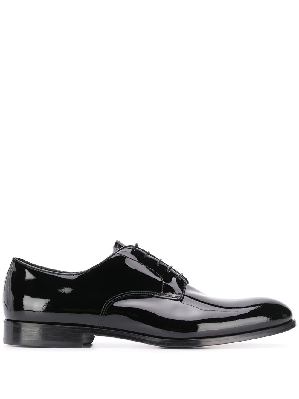Patent Derby shoes - Black
