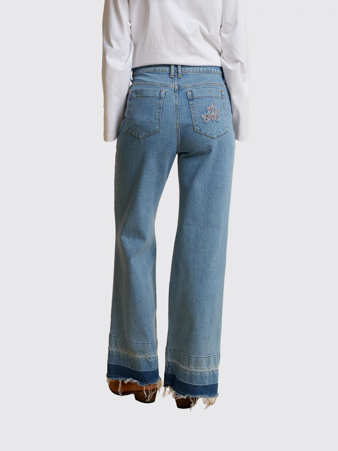 Pants Woman color Indigo