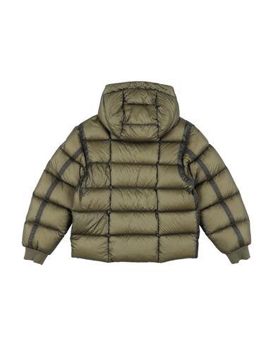 C. p. Company Undersixteen Kid Boy Puffer Military green Size 10 Polyamide