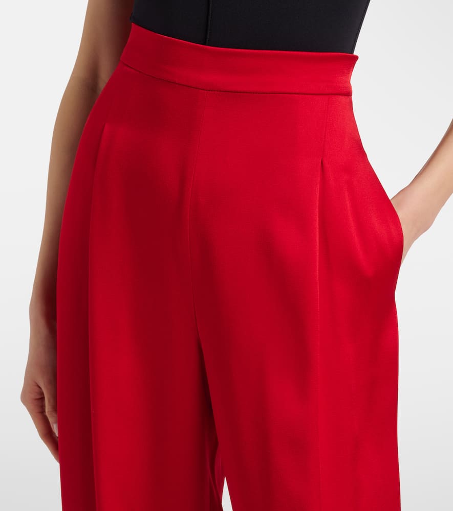 Msecono high-rise wide-leg pants