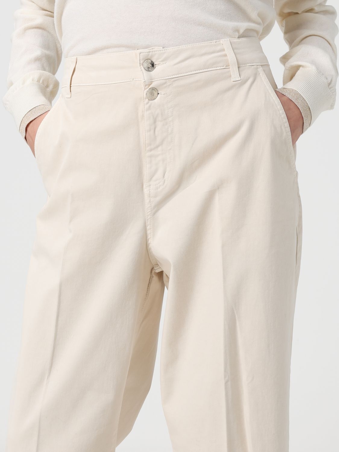 Pants Woman color White