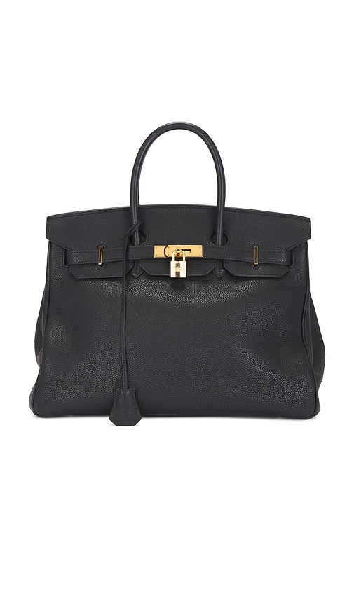 FWRD Renew Hermes Togo Birkin 35 Handbag in Black